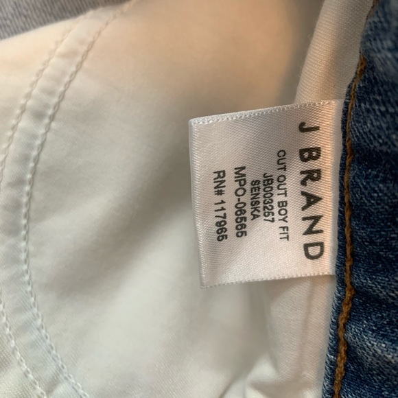 NWT J BRAND Cut Out Boy Fit Jeans - Picture 6 of 7